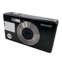 RICOH PX 防水 デジカメ ブラック 動作未確認 電池なし ジャンク