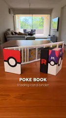 【新感覚】スライド式トップローダー専用バインダー／ポケカ・ワンピカード 【6枚収納モデル】