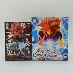 【未開封】ドラゴンボールGT 超サイヤ人4 ゴジータ フィギュア 造形天下一武道会7 SPECIAL 究極のフュージョン ビッグバンかめはめ波ーーーっ!!!! バンプレスト 2体セット まとめ売り B-11-5
