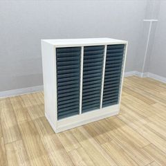 展示品・多少傷有】コクヨ トレーキャビネット エディア A4対応 3列16