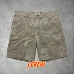 J.CREW パッチワーク チノ ショートパンツ W36 ハーフパンツ カジュアル 人気 27-5-44