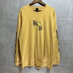 BAGARCH バガーチ ロンT ロングスリーブ Tシャツ 長袖 カットソー トップス L プリント イエロー 黄色 メンズ SU-9-2のサムネイル