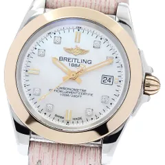 ブライトリング BREITLING C71330 ギャラクティック32 スリークエディション 8Pダイヤ PGベゼル クォーツ レディース 箱保証書付き_950805のサムネイル