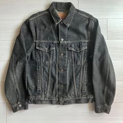 90s Levi's 先染めブラックデニムジャケット 70505 - メルカリ