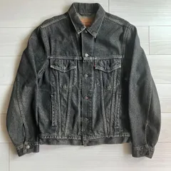 90s  Levi’s  ユーロ リーバイス 70503-02 ブラックデニムジャケット　①のサムネイル