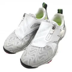 【超美品】アディダス ゴルフシューズ 白×グレー IG8751 コードカオス BOA  レディース 23.0 ゴルフウェア 2024年モデル adidas