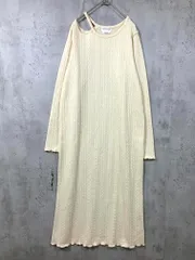 CIAOPANIC TYPY チャオパニックティピー TYZ1042309A0002 ケーブルカット ワンピース sizeM/アイボリー ■■レディース