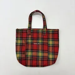 90s Vintage MILK ヴィンテージ ミルク チェック トート バッグ TOTE BAG ARCHIVE アーカイブ 804-0005のサムネイル