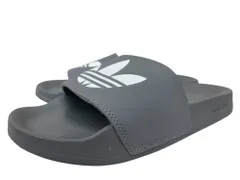 adidas (アディダス) ADILETTE LITE SLIDES シャワーサンダル アディレッタ FU7592 26.5cm US8 グレー メンズ/065