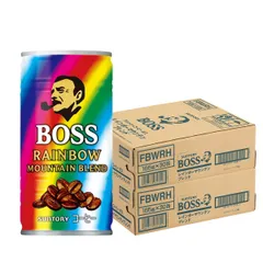 サントリー BOSS ボス レインボーマウンテン 185ml×2ケース/60本のサムネイル