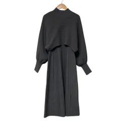 美品 index インデックス マルチウェイニットアップワンピース S グレー レディース 古着 中古 USED