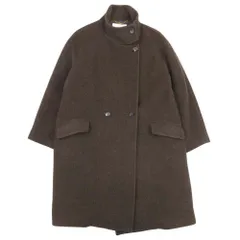 美品 JOURNAL STANDARD L'ESSAGE ジャーナル スタンダード レサージュ 22aw ビーバーコート アウター ダークブラウン レディース 古着 中古 USEDのサムネイル