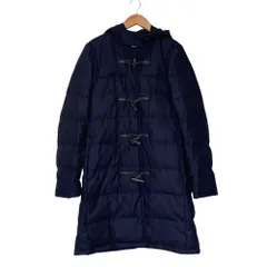 良品 23区 ウール ダウン ダッフルコート サイズ38 ネイビー レディース 古着 中古 USEDのサムネイル