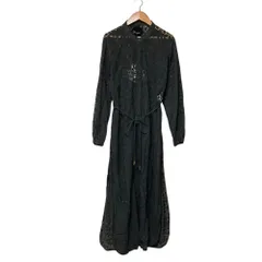 未使用 Pheeta. フィータ Irene ナイトジャスミンレース ロングシャツワンピース Free グレー レディース 古着 中古 USEDのサムネイル