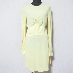 良品 N21 ヌメロヴェントゥーノ シアーワンピース イエロー レディース 古着 中古 USEDのサムネイル