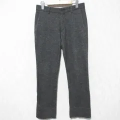 美品 PS Paul Smith ピーエスポールスミス メランジウール スラックスパンツ サイズM グレー メンズ 古着 中古 USEDのサムネイル