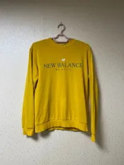 New Balance UNI ニュー レタリング スウェット イエロー 90