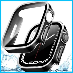 【新着商品】5 6 SE 7 4 Series ガラスフィルム一体型 防水強化 Watch用カバー 3 Apple 45mm 44mm 42mm シリーズに全面保護 41mm 40mm 38mm アップルウォッチケース