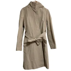 美品 BALLSEY ボールジー ダウンライナー ステンカラーコート ベージュ レディース 古着 中古 USEDのサムネイル