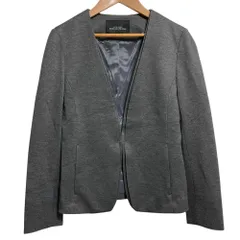 美品 UNITED ARROWS GREEN LABEL RELAXING ユナイテッドアローズ グリーンレーベルリラクシング  ジャケット サイズ36 グレー レディース 古着 中古 USED