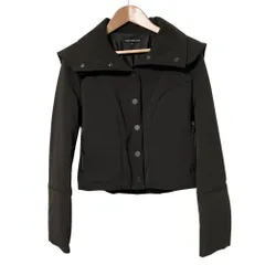 美品 FOXEY NEW YORK フォクシーニューヨーク 中綿 2wayジャケット 23381 サイズ38 ダークブラウン レディース 古着 中古 USEDのサムネイル