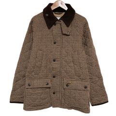 Barbour BEAUFORT ハウンドトゥースチェック美品 - メルカリ