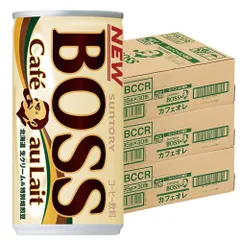 サントリー BOSSボス カフェオレ 185ml×3ケース/90本のサムネイル