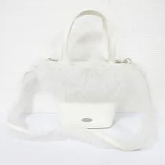 美品 LILY BROWN リリーブラウン 25年商品 チュール切替 3wayトート LWGB259315 サイズF ホワイト レディース 古着 中古 USEDのサムネイル