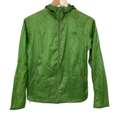 美品 THE NORTH FACE ザノースフェイス ナイロンマウンテンパーカー NPW11813 サイズM ライトグリーン レディース 古着 中古 USED