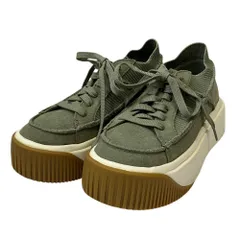 良品 UGG アグ EZ-Duzzit Lace イージー ダジット レース 厚底 スニーカー 1152717 サイズ23 カーキ レディース 古着 中古 USED