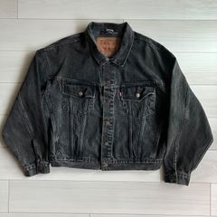 92年製 Levi's 70598 ブラック デニムジャケット XL - メルカリ
