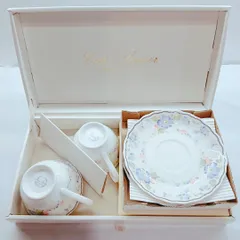 【中古】HOYA カップ＆ソーサー 2客セット / SK-0475M