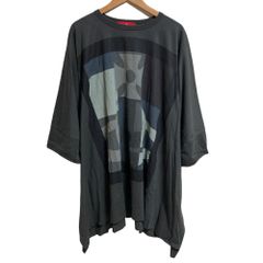 rokh ロク Tシャツ カットソー ケープ 変形 タグ未使用 ブラック XS 
