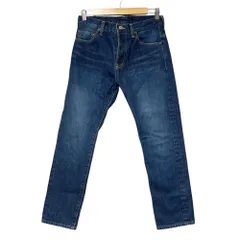 美品 L'Appartement アパルトモン BF DENIM ヴィンテージ加工テーパードデニムパンツ 20030560005330 サイズ25 インディゴ レディース 古着 中古 USEDのサムネイル