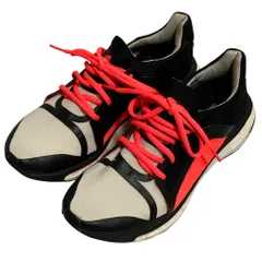 美品 adidas by STELLA McCARTNEY アディダス バイ ステラマッカートニー エナジーブースト スニーカー サイズUS8 25cm程度 ブラック レディース 古着 中古 USED