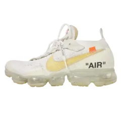 NIKE x Off-white ナイキ オフホワイト Air Vapormax White エアヴェイパーマックス スニーカー AA3831-100 9.5/27.5cm ホワイト メンズ 古着 中古 USED