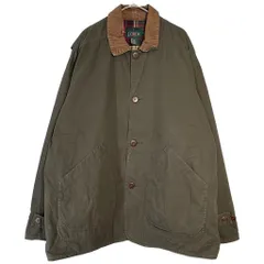 90年代 J.CREW ジェイクルー ハンティングジャケット オリーブ(メンズ XL)中古 古着 X9311のサムネイル