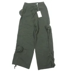 未使用 BURBERRY バーバリー ダニエル・リー ニットパンツ ワイド イージー トラックパンツ ローズ ウール 8076929 ボトムス グリーン L メンズ 古着 中古 USEDのサムネイル