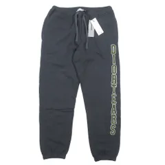 未使用 23SS DIOR ディオール × Denim Tears ロゴワッペン エンブロイダリー スウェットパンツ ジョガーパンツ グレー XXL 大きいサイズ メンズ 古着 中古 USED