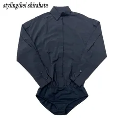 styling/ スタイリング kei shirahata ケイシラハタ ボディシャツ ボディスーツ F BLK/ブラックのサムネイル