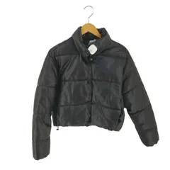 ザラ ZARA エコレザー 中綿ジャケット レディース  S