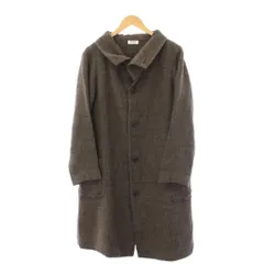 プランテーション plantation ロングコート ウール アウター M 茶色 ブラウン PL93FA231 /YM ■ECE004のサムネイル