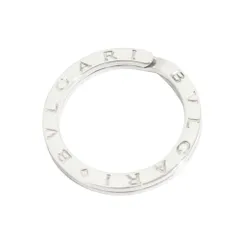 新品同様 BVLGARI ブルガリ 新品仕上げ ブルガリ・ブルガリ キーリング キーホルダー アクセサリー ジュエリー SV925 シルバー メンズ レディース 古着 中古 USED