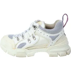 GUCCI (グッチ) フラッシュ トレック ハイカットスニーカー ホワイト 543162