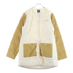 THE NORTH FACE (ザノースフェイス) W COLLARLESS SYNTH JKT ウィメンズ コーデュロイ切替 ノーカラー ブルゾンジャケット NF0A7ZWE