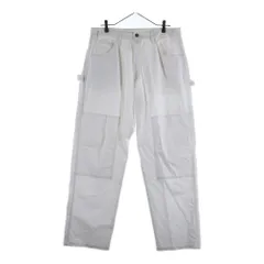 Dickies (ディッキーズ) ×Henrys PIZZA ヘンリーズピザ コットン ダブルニー ワークパンツ ホワイト 4222-4991