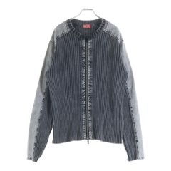 DIESEL 25AW K-MATTY ジップニット Sサイズ - メルカリ