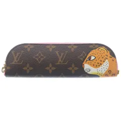 LOUIS VUITTON (ルイヴィトン) モノグラム ペンシルポーチ・シャーロット 小物入れ ケース ブラウン×ピンク PVC GI1111 ゴールド金具のサムネイル