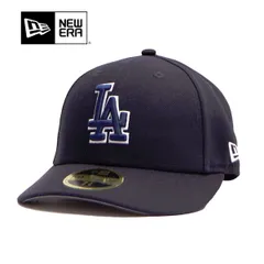 ニューエラ【ＮＥＷ ＥＲＡ】LP 59FIFTY MLB Color Variation ロサンゼル ス・ドジャース ネイビー キャップ 帽子 ユニセックス LA MLB 刺繍 ロゴ