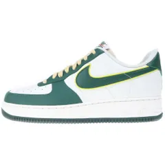 NIKE (ナイキ) AIR FORCE 1 07 LV8 FD0341-133 エアフォース1 ローカットスニーカー US10.5/28.5cm ホワイト/グリーン